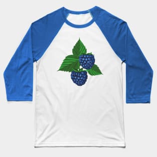 Blackberry illustration Baseball T-Shirt